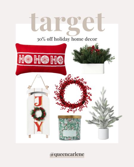 Target Holiday Home Decor: 30% off


//target finds, target holiday, target finds, holiday decor, Christmas decor, deal alert, under 50

#LTKhome #LTKHoliday #LTKsalealert