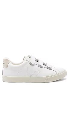 Veja 3-Lock Sneaker in Extra White from Revolve.com | Revolve Clothing (Global)