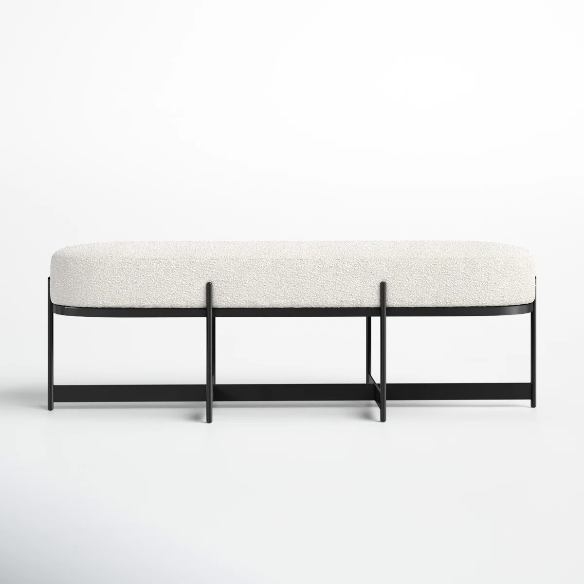 Jinny Polyester Upholstered Bench | Wayfair North America