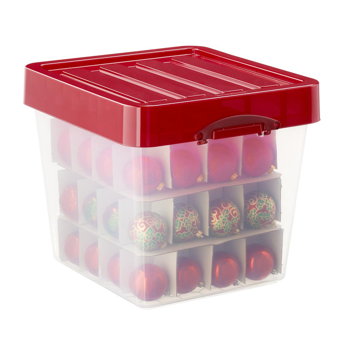 60 Ltr. X-Large Premier Modular Tote w/ Insert | The Container Store