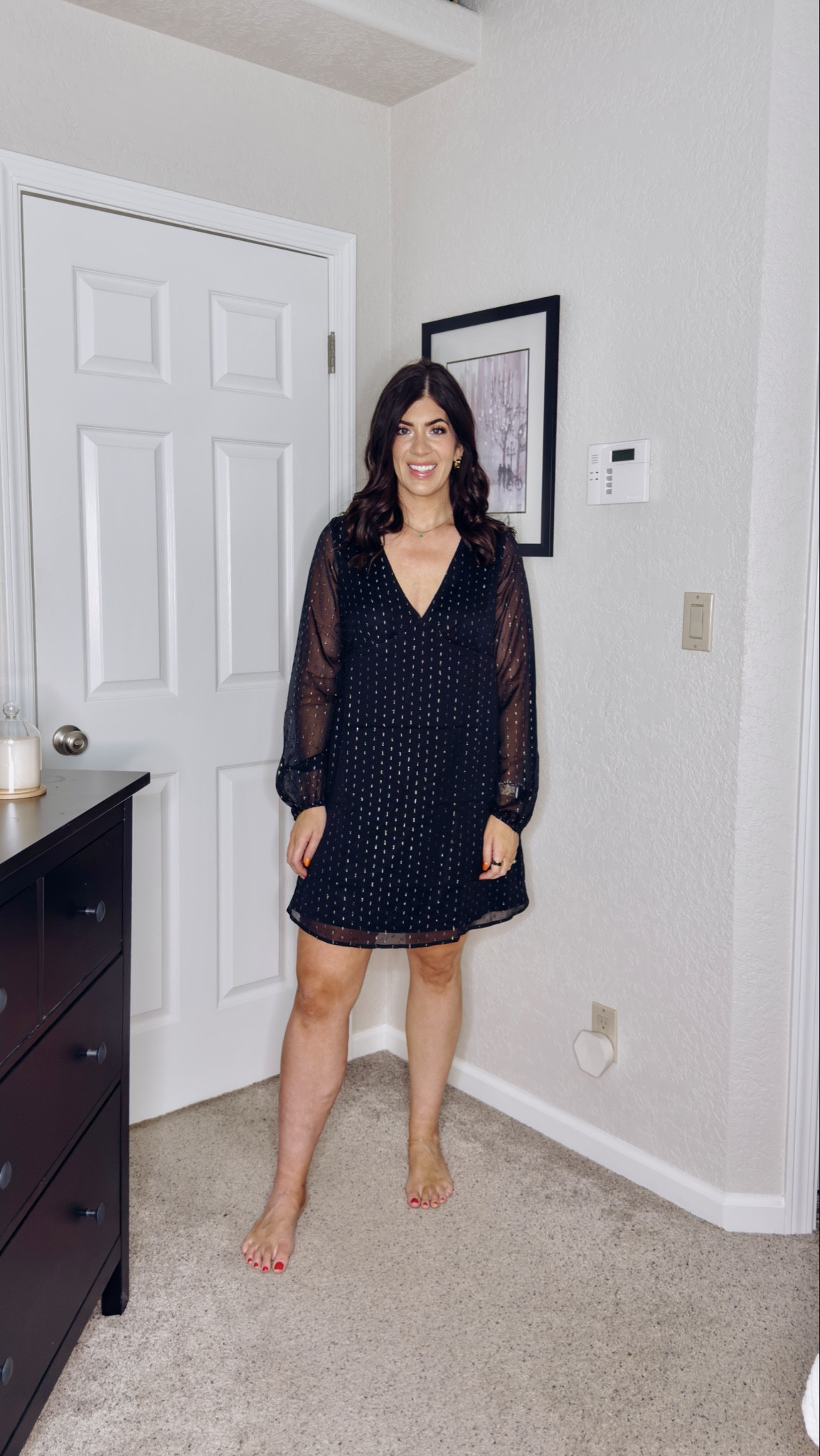 Old navy sale finds
In a medium tall chiffon cocktail dress 


#LTKMidsize #LTKTall #LTKSaleAlert
