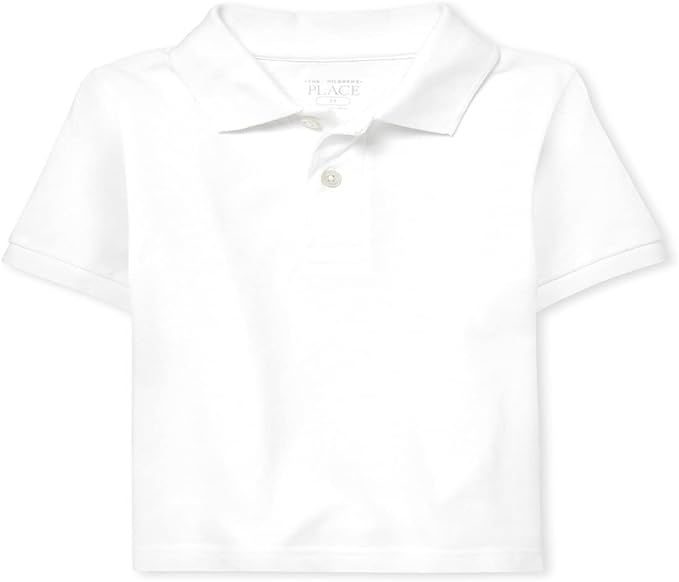The Children's Place Boys' Baby and Toddler Uniform Pique Polo | Amazon (US)