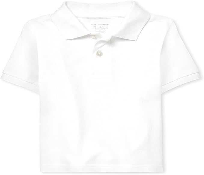 The Children's Place Boys' Baby and Toddler Uniform Pique Polo | Amazon (US)