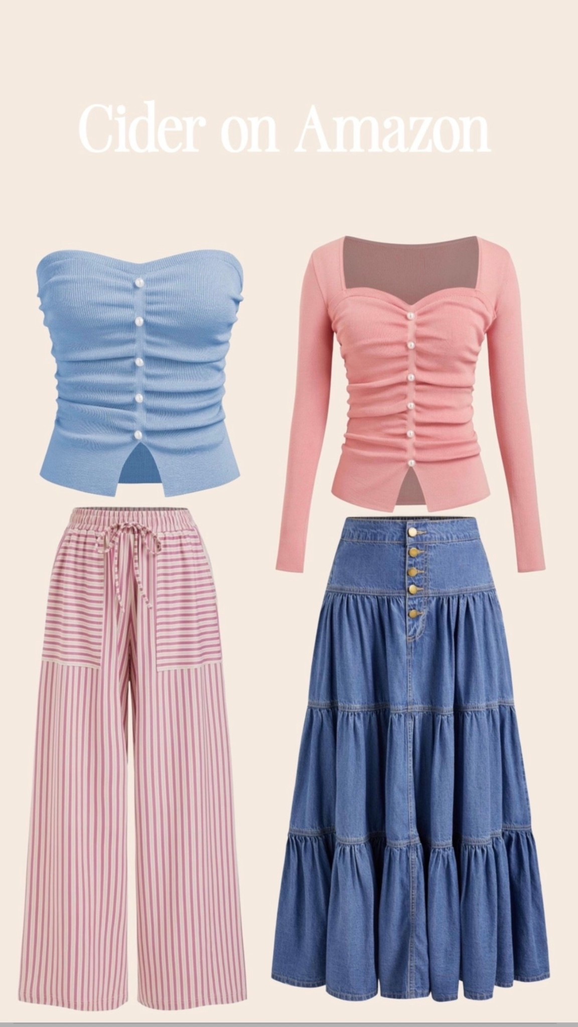 Perfect pieces for your Oceanside vacation! All found on Amazon! 

#Beach #Vacation #Casual #Coastal#OOTD #denim #Blue #Pink ￼￼￼￼