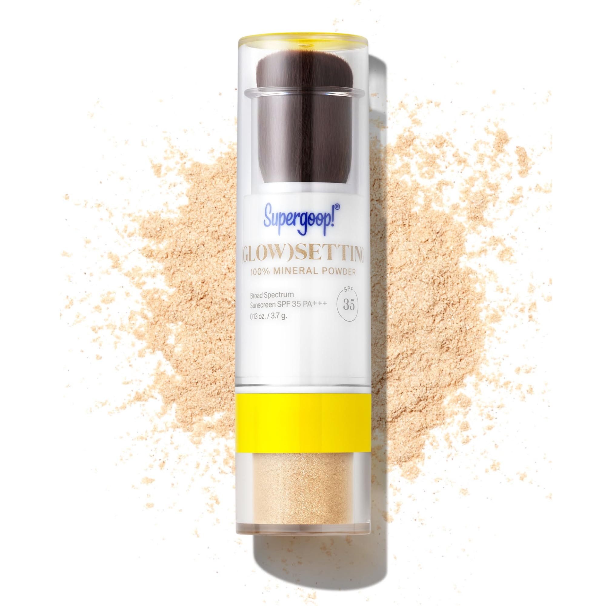 Supergoop! (Glow) setting 100% Mineral Powder, Translucent - 0.13 oz - Broad Spectrum SPF 35 PA++... | Amazon (US)