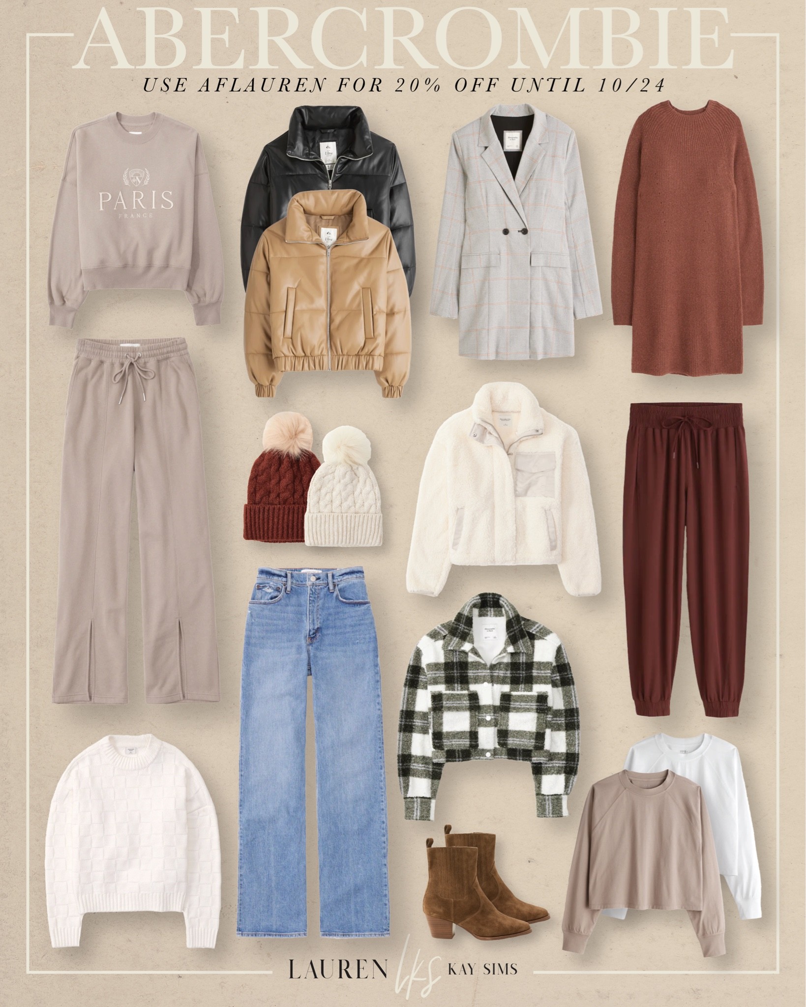 use my code AFLAUREN for 20% off your abercrombie order #abercrombie #discountcode 

#LTKsalealert
