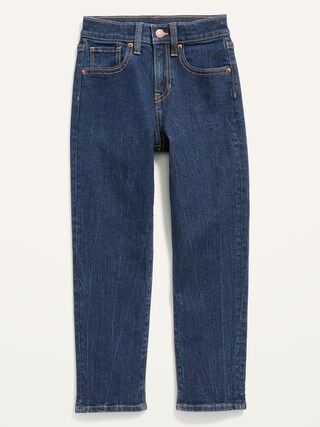 High-Waisted O.G. Straight Jeans for Girls | Old Navy (US)