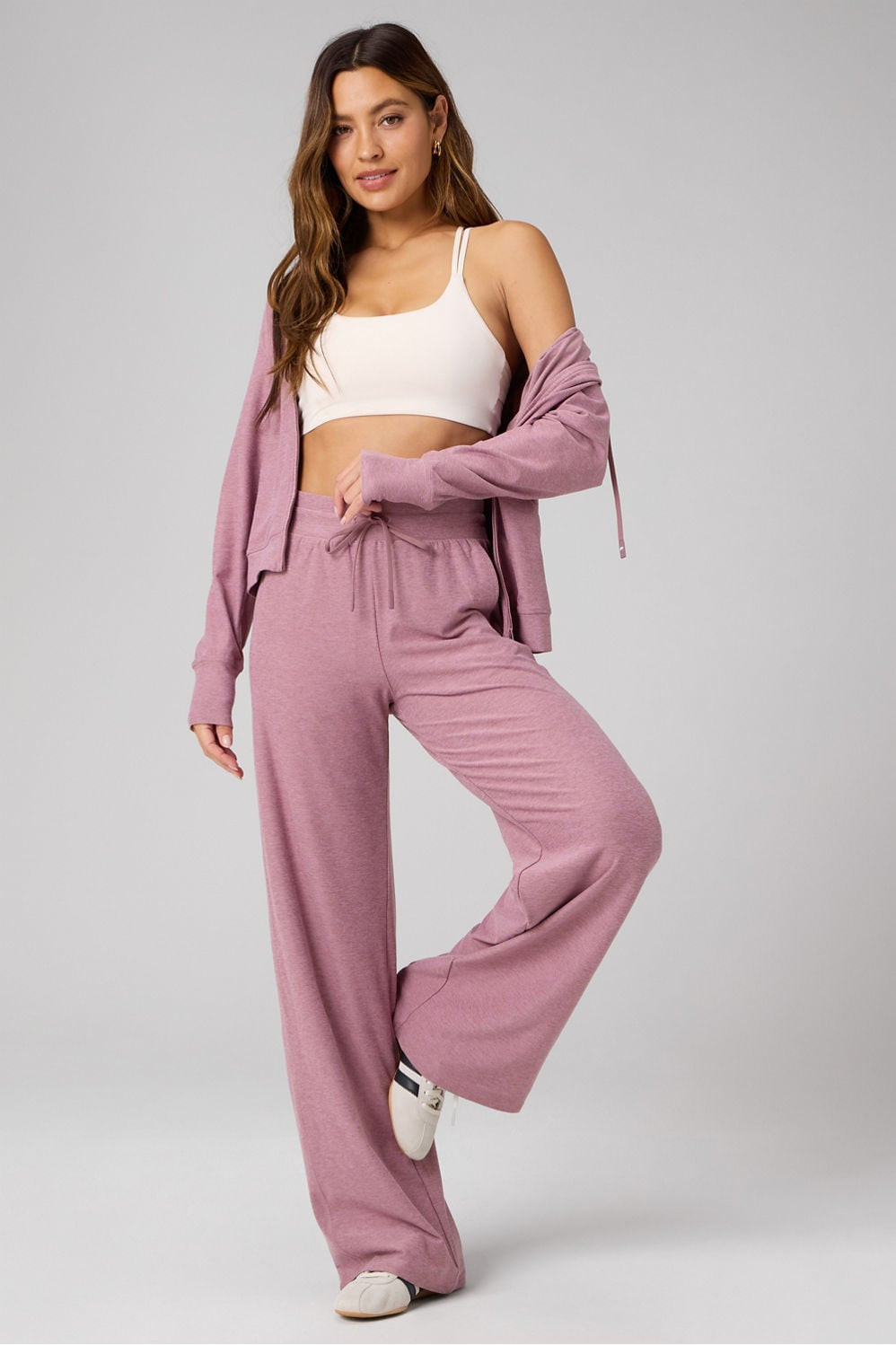 Cloud Jersey Full Zip Hoodie | Fabletics