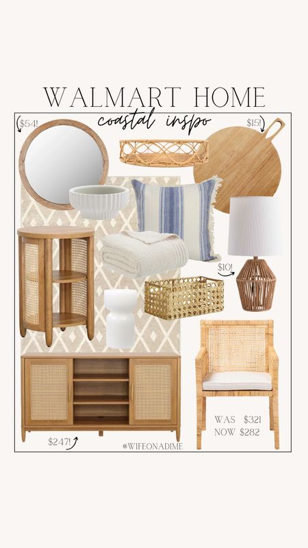 Coastal home inspiration from Walmart!

Spring, spring finds, spring favorites, spring home, summer, summer finds, summer favorites, summer home, home decor, home finds, home favorites, new decor, coastal decor, rattan decor, rattan furniture, walmart, walmart finds, walmart favorites, walmart home, room inspiration, living room inspiration, bedroom inspiration, decor inspiration, coastal inspiration, sitting chair, accent chair, throw blanket, planter bowl, round wood wall mirror, rattan table lamp, area rug, charcuterie board, cane weave basket, throw pillow, round serving tray, TV stand, TV console, side table, pillar candle

#LTKFind #LTKhome