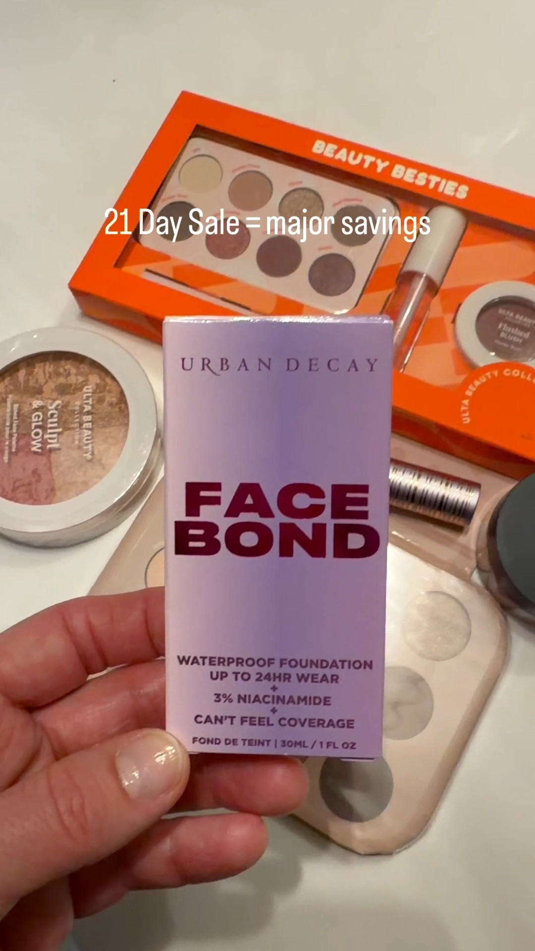 My everyday makeup lineup from Ulta Beauty—and it’s all part of the 21 Day Sale 🙌 Such a good time to stock up on my tried-and-true favorites.

Everything I use on repeat, all in one place 

#LTKgrwm #LTKselfcare #LTKBeauty