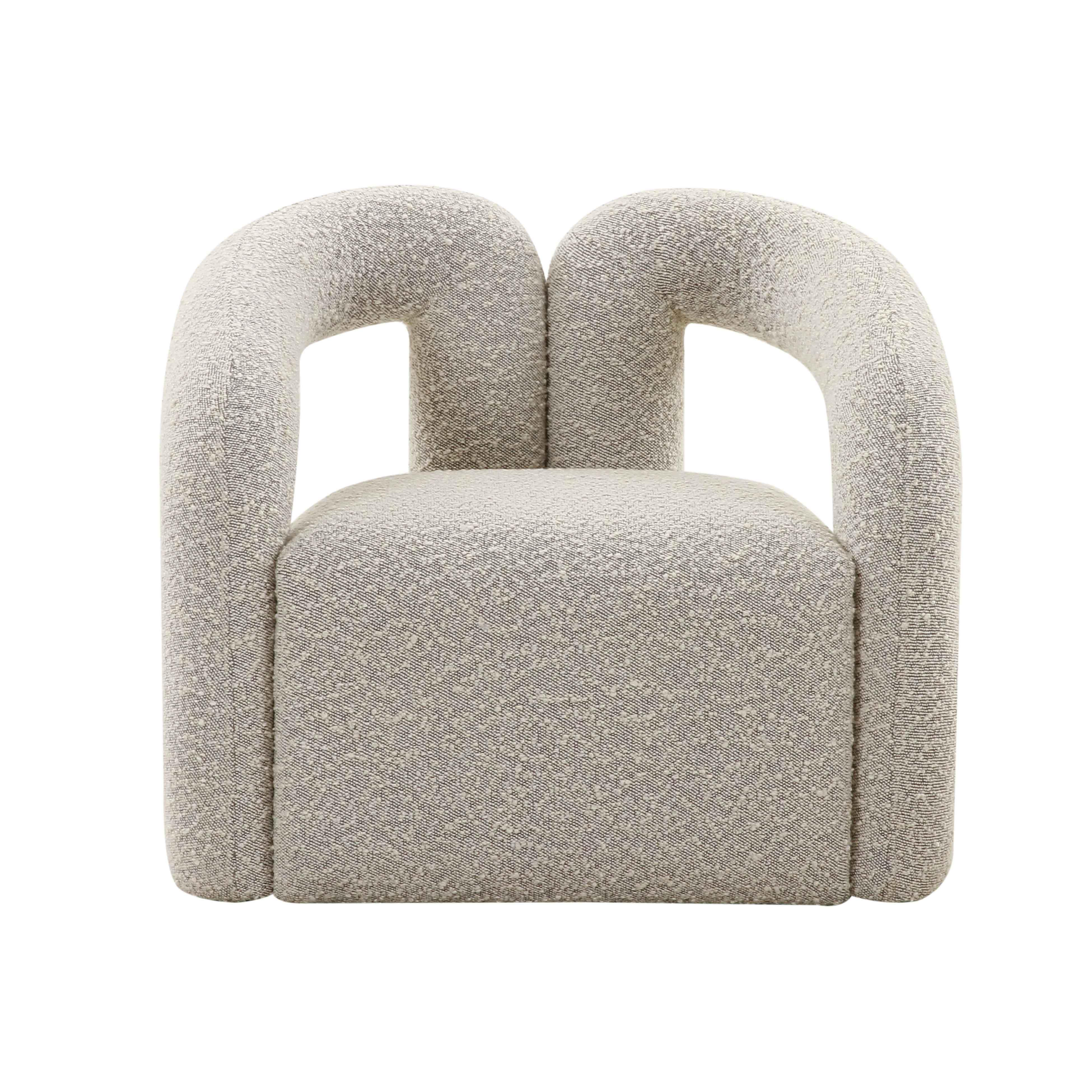 Jenn Speckled Boucle Accent Chair | TOV Furniture