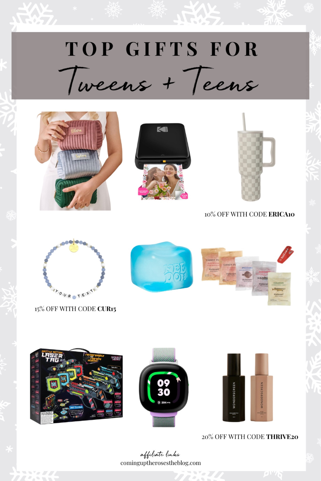 Top gift ideas for tweens + teens 

Gift guide for tween girl // gifts for tween boy // gift ideas for teenager // gift guide for teen girl // gifts for teen boy 

#LTKFamily #LTKHoliday #LTKGiftGuide