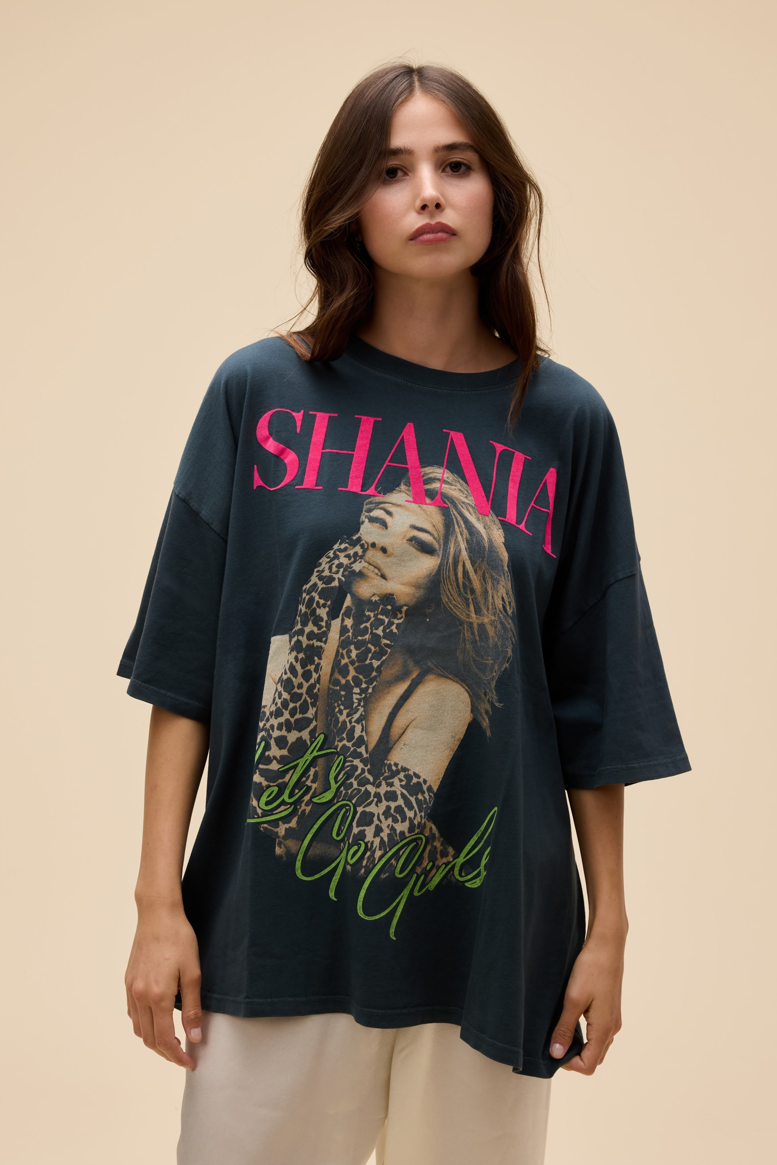 Shania Twain Let's Go Girls OS Tee | Daydreamer