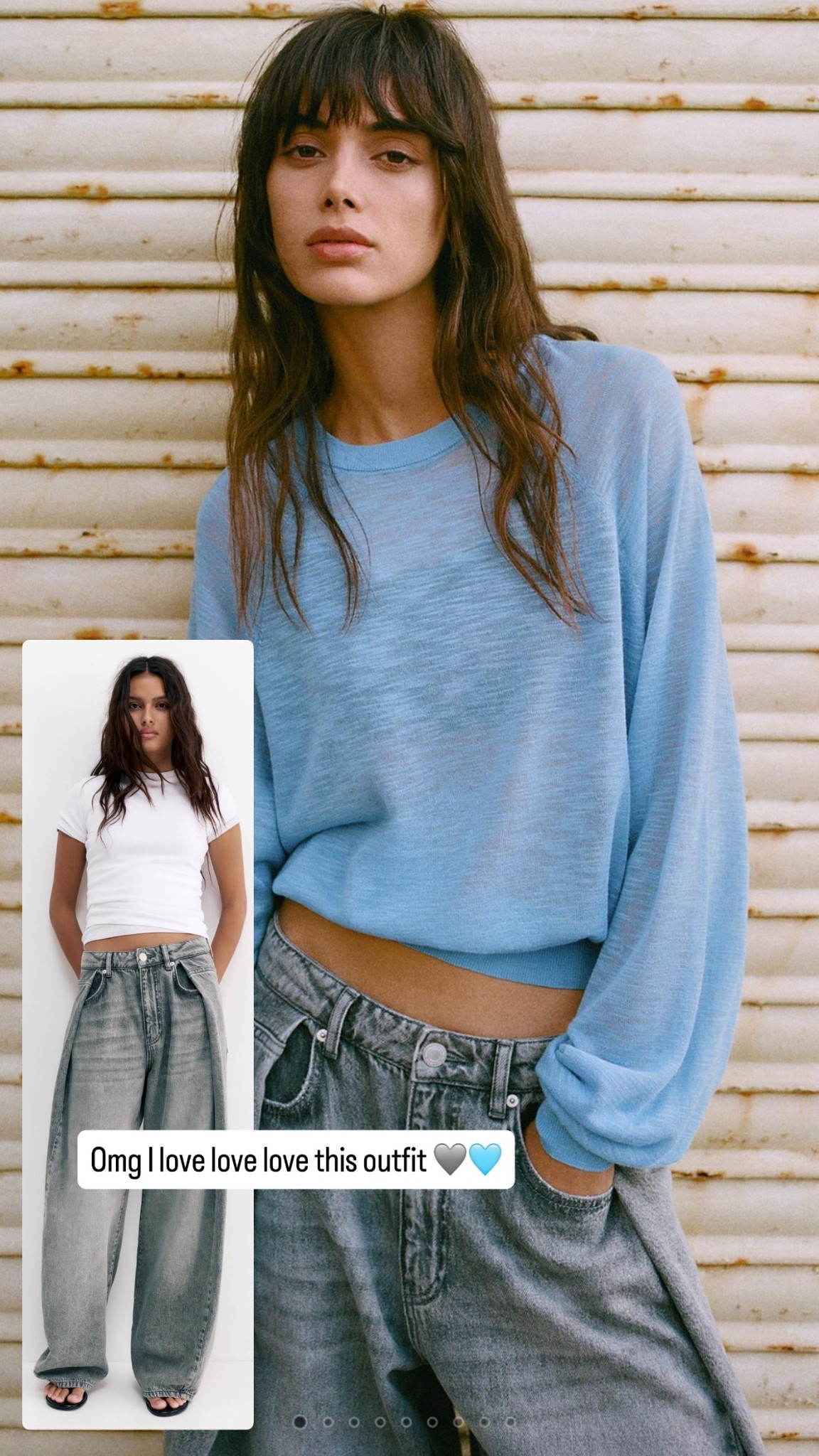 This is such a nice outfit 🩵🩶 

#LTKspringtrends #LTKSeasonal #LTKPetite