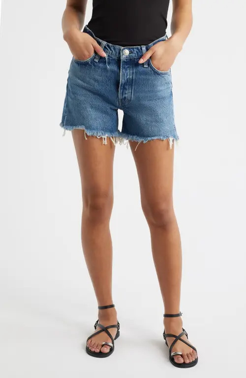 rag & bone Denim Cutoff Shorts in Flora at Nordstrom, Size 26 | Nordstrom