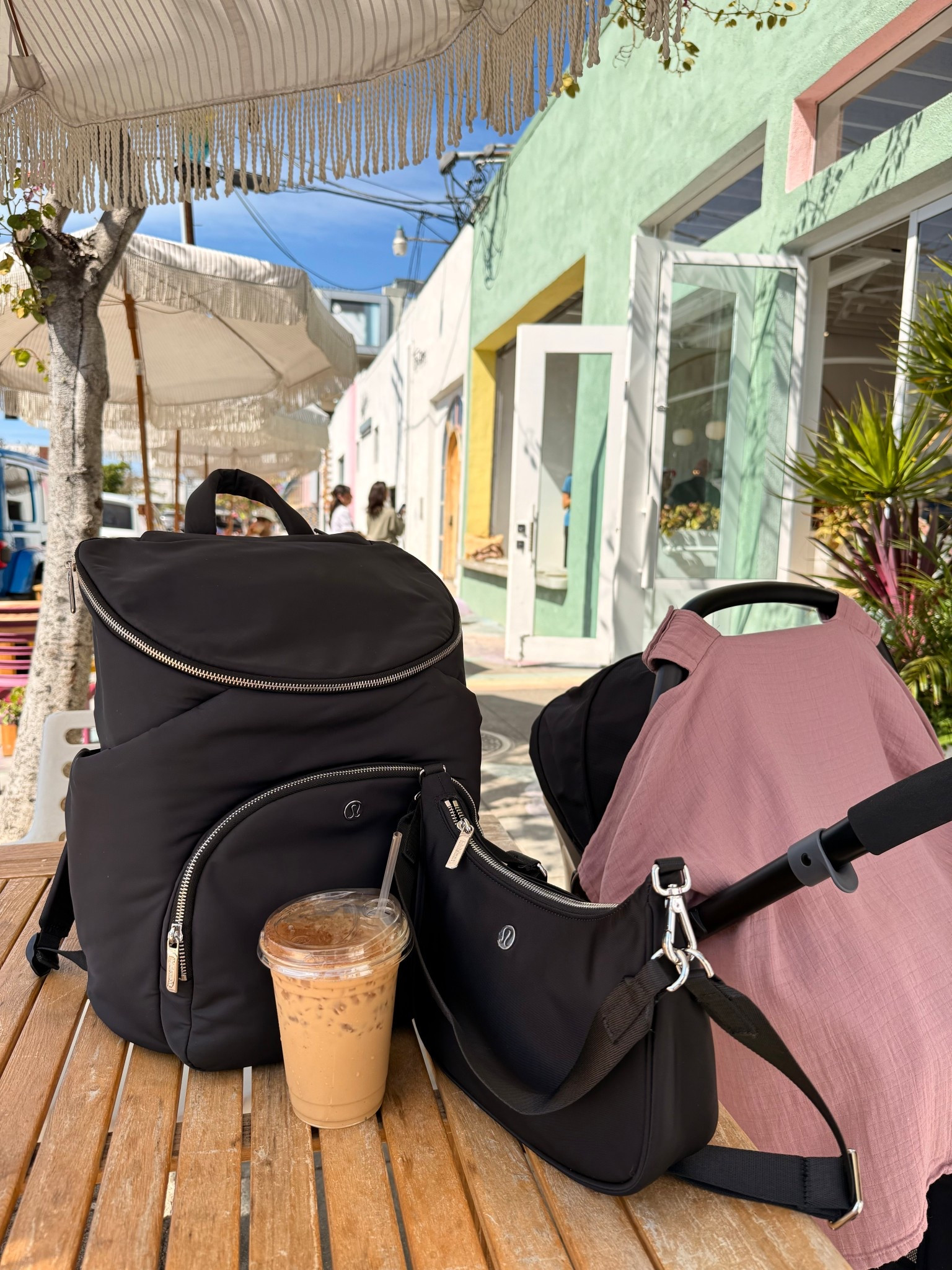 mommy & baby matching bags 👜🎀 purse & diaper bag from lululemon 

#LTKmomlife #LTKBaby