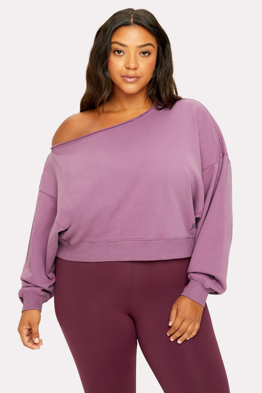 Everyday Off-The-Shoulder Sweatshirt | Fabletics