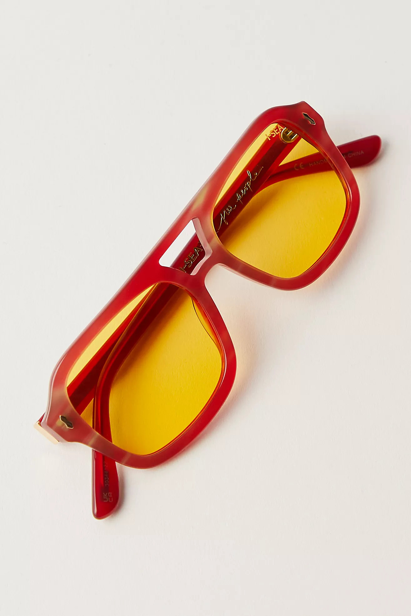 Royal Polarized Aviator Sunglasses | Free People (Global - UK&FR Excluded)