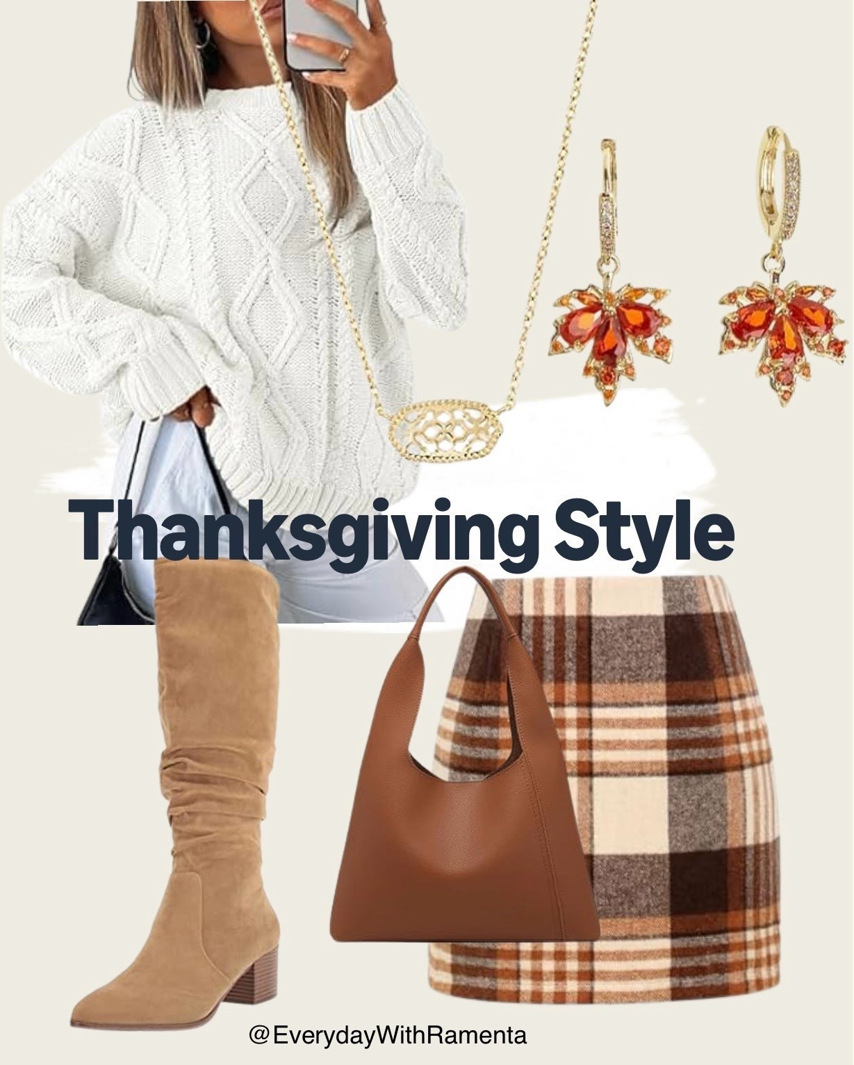 Fall neutrals done right 🤎🍂 This cozy sweater, skirt, and boots combo is my go-to Thanksgiving look comfy enough for the food, cute enough for the photos 🥧✨ 

#thanksgivingoutfit #ThanksgivingOutfit #FallOOTD #CozyChic #LTKHoliday #LTKFallFashion #HolidayStyle #FallOutfitInspo #ThanksgivingStyle #LTKWomensFashion #LTKOutfitInspo #FallStyle #HolidayLook #LTKSeasonalStyle #thanksgiving

#LTKStyleTip #LTKHoliday