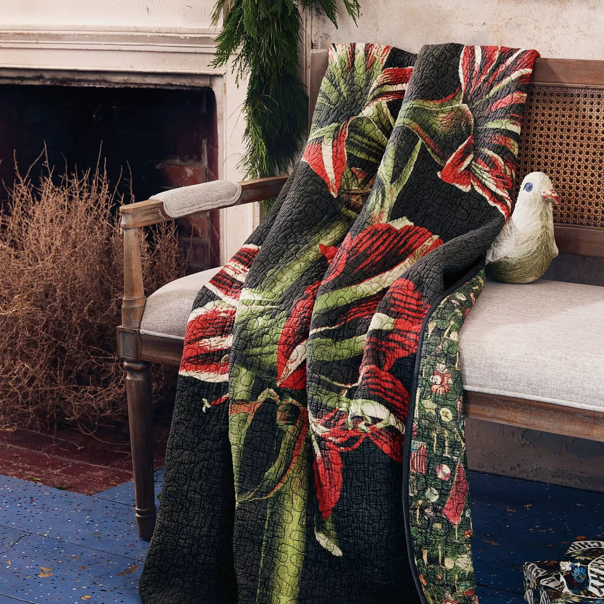 John Derian for Target Quilt Amaryllis | Target