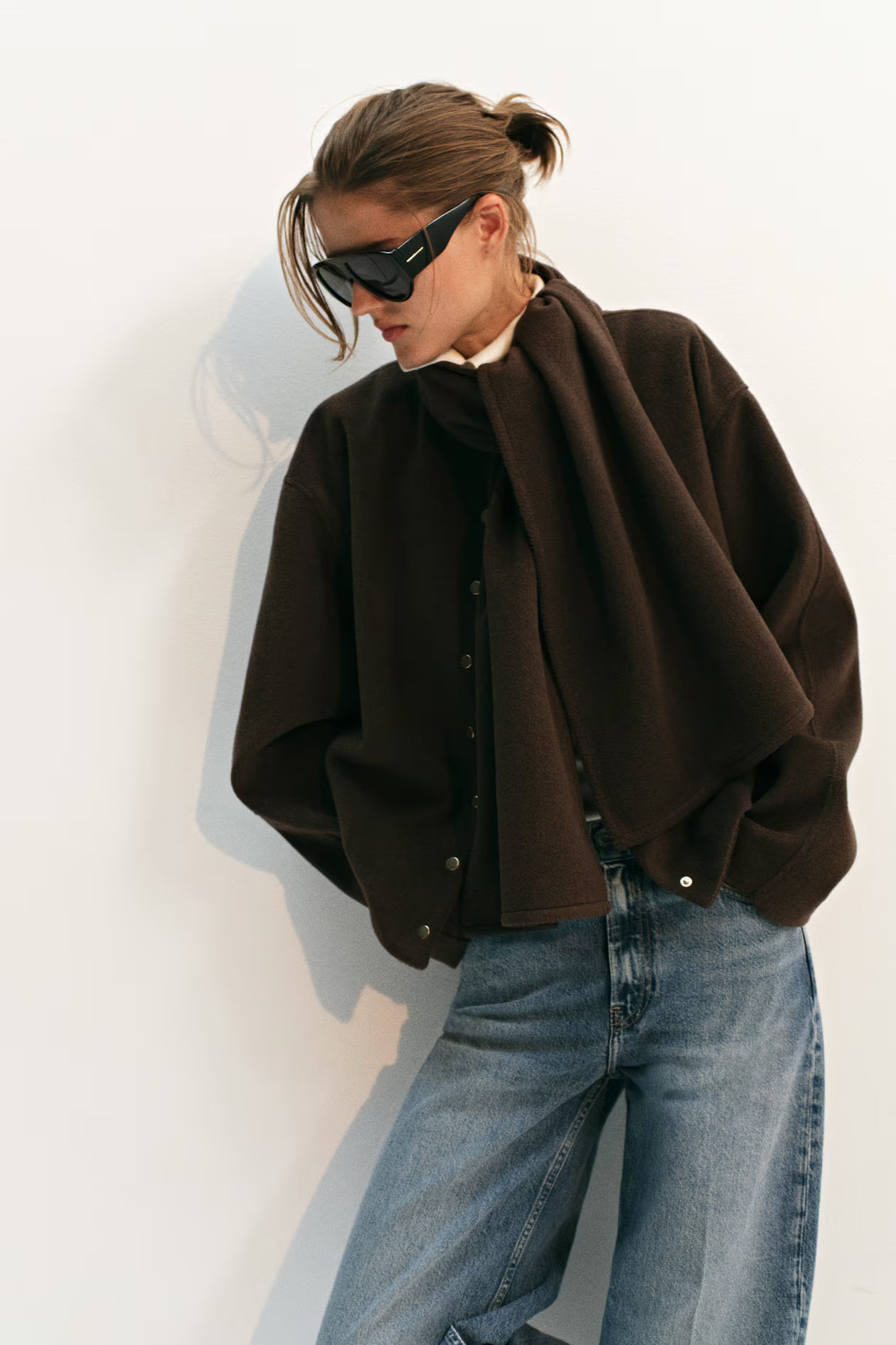 Scarf-detail jacket | H&M (UK, MY, IN, SG, PH, TW, HK)