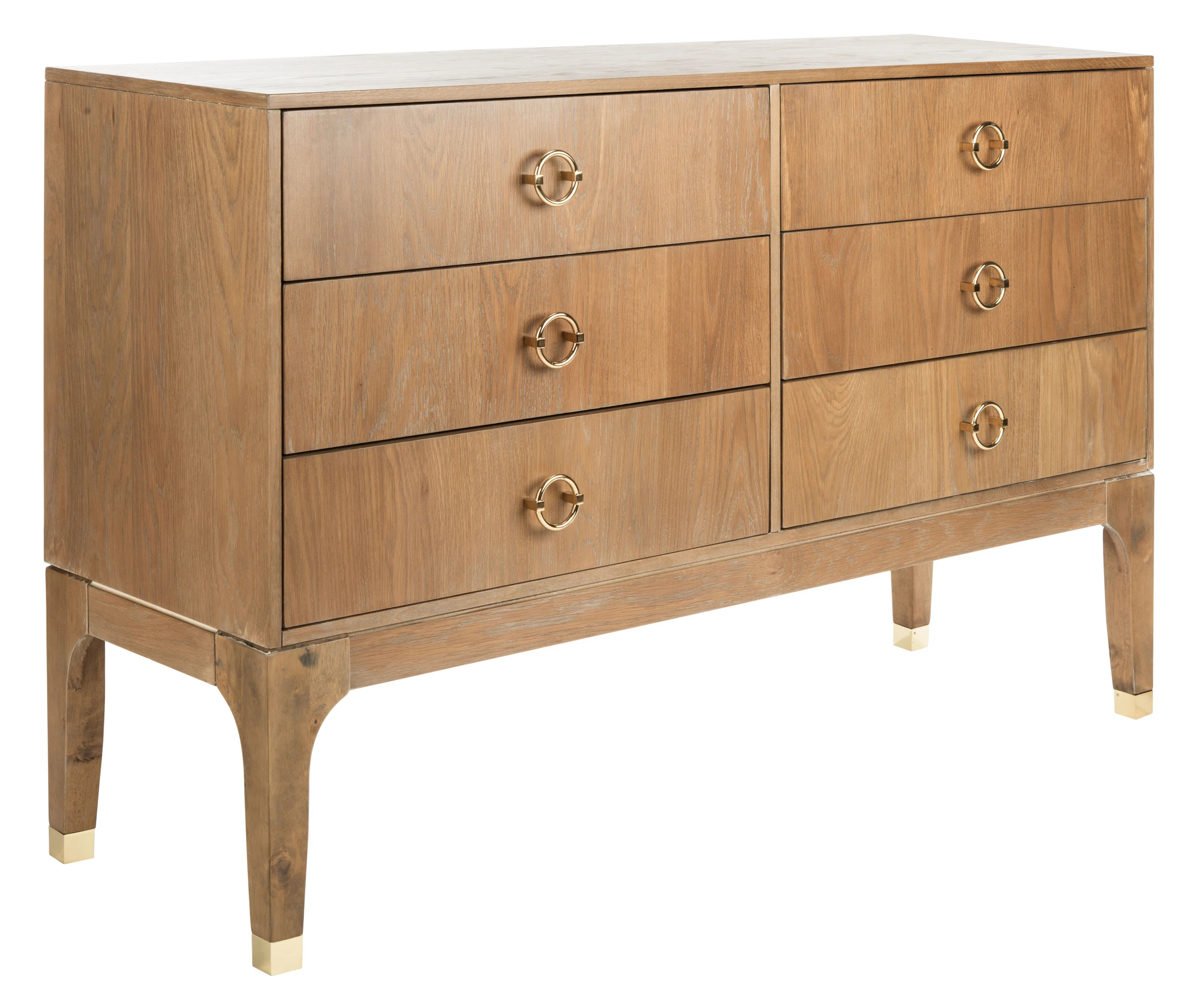 Higbee 6 Drawer Double Dresser | Wayfair North America