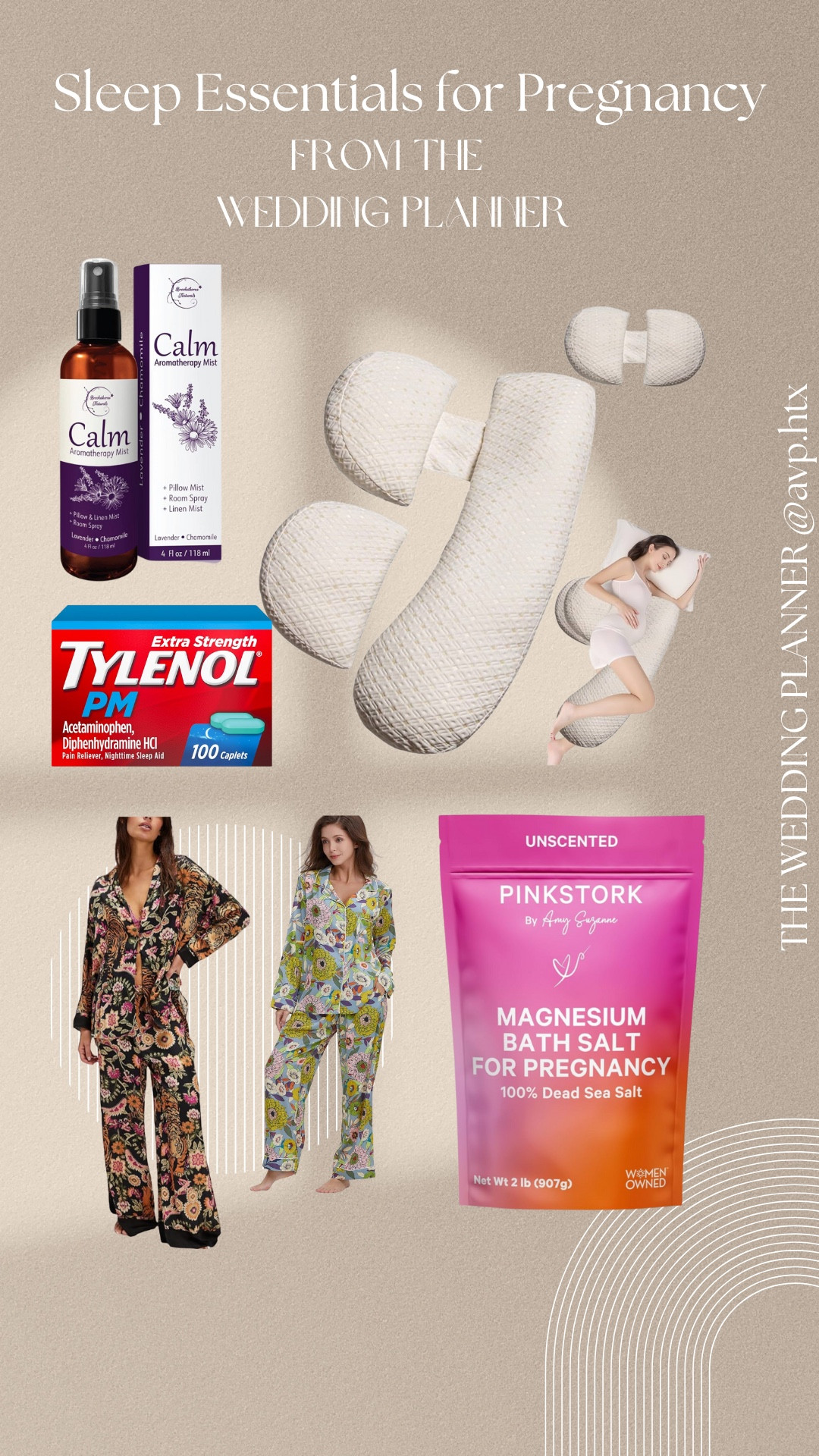 Pregnancy insomnia is real, y’all 😴 My sleep game totally changed when I added these essentials to my routine. Linking everything that helped me finally catch some zzz’s! 
