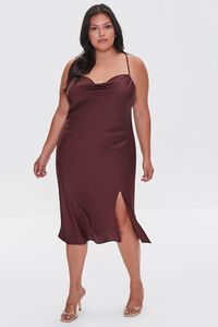 Plus Size Satin Cami Dress | Forever 21 (US)