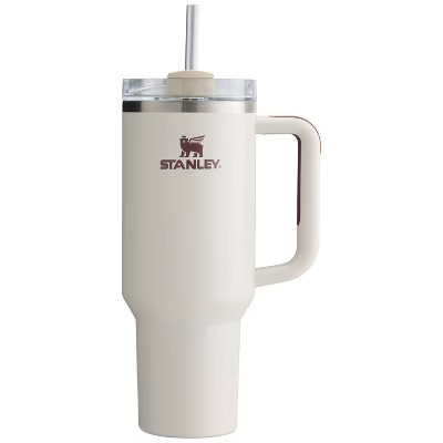 Stanley 40 oz Stainless Steel H2.0 FlowState Quencher Tumbler Macadamia Tan - Hearth & Hand™ with Magnolia | Target