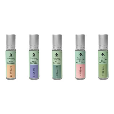 Pursonic Aromatherapy Essential Oils Rollerballs - 5 | Target