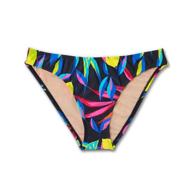 Women's Lemon Print Hipster Bikini Bottom - Tabitha Brown for Target Black | Target