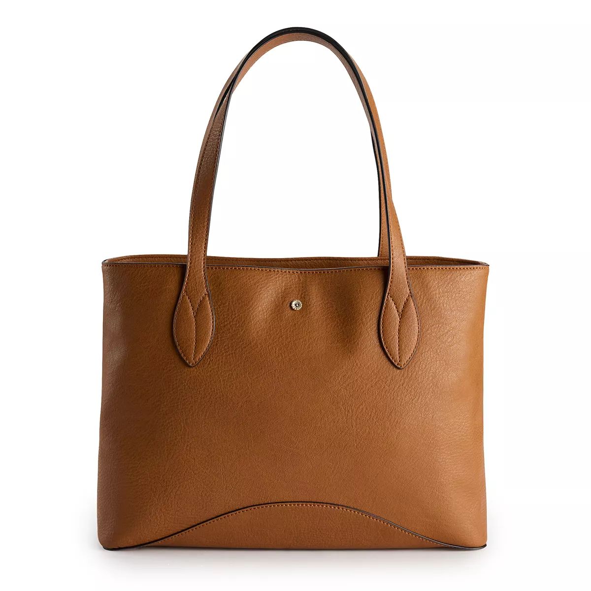 LC Lauren Conrad Tia Leaf Motif Tote Bag | Kohl's