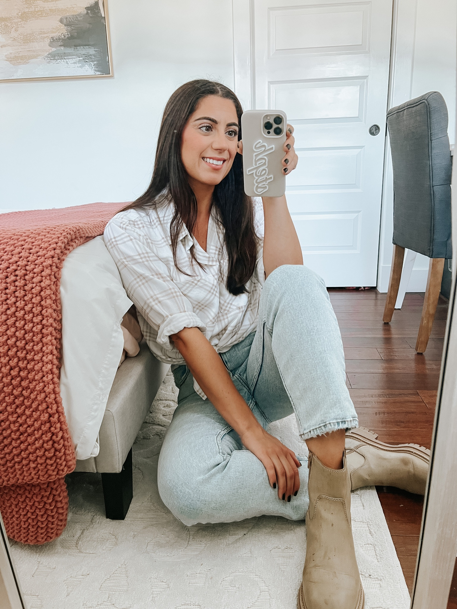 Fall outfit

Plaid shirt, straight leg jeans, chelsea boots, fall boots, custom phone case, BaubleBar 

#LTKunder100 #LTKSeasonal #LTKstyletip