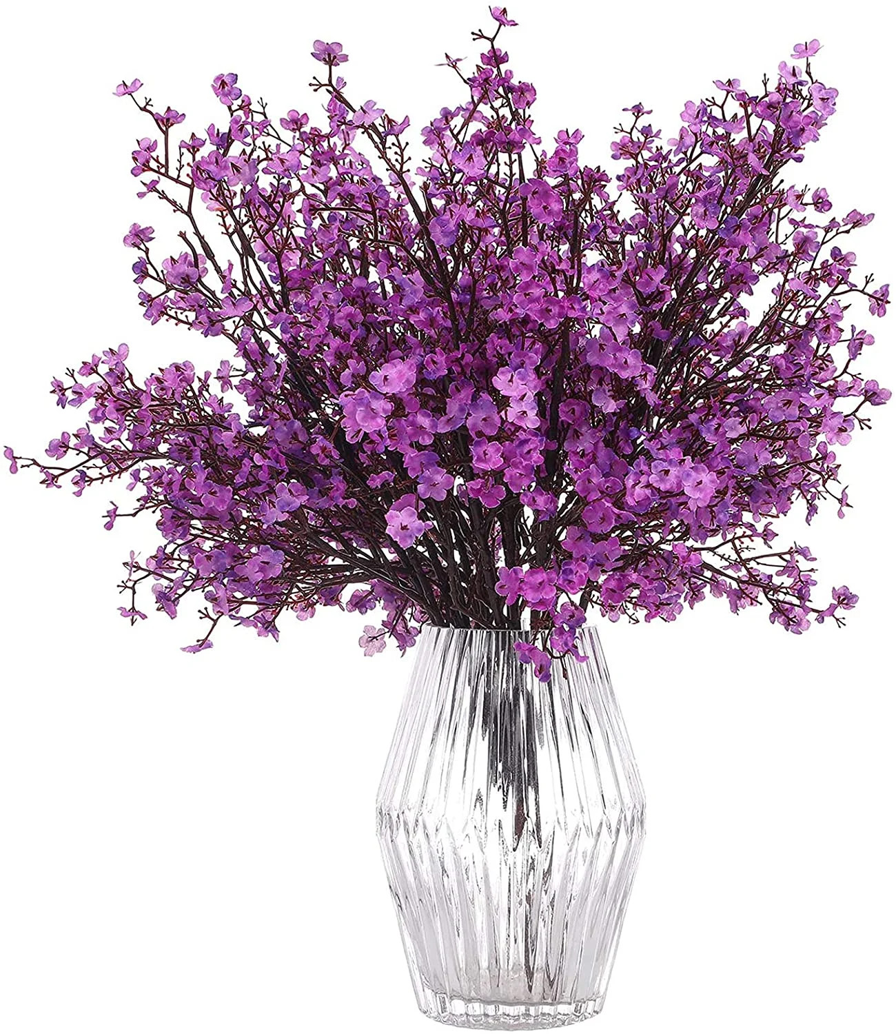 6 Pcs Fall Faux Flowers Fake Babys Breath Flower Bulk Artificial Gypsophila Bouquet Silk Floral A... | Walmart (US)