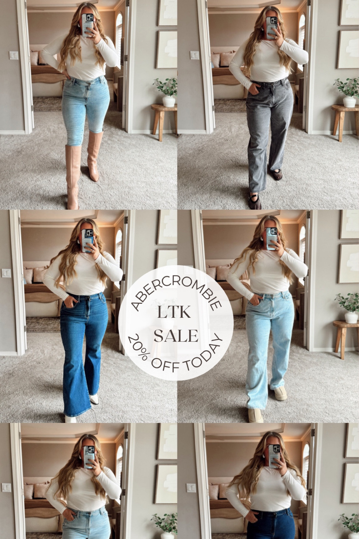 Favorite denim! Size 31. Size up if in between sizes. Use code AFLTK for 20% off 9/26-9/29



#LTKFallSale #LTKStyleTip #LTKFindsUnder100