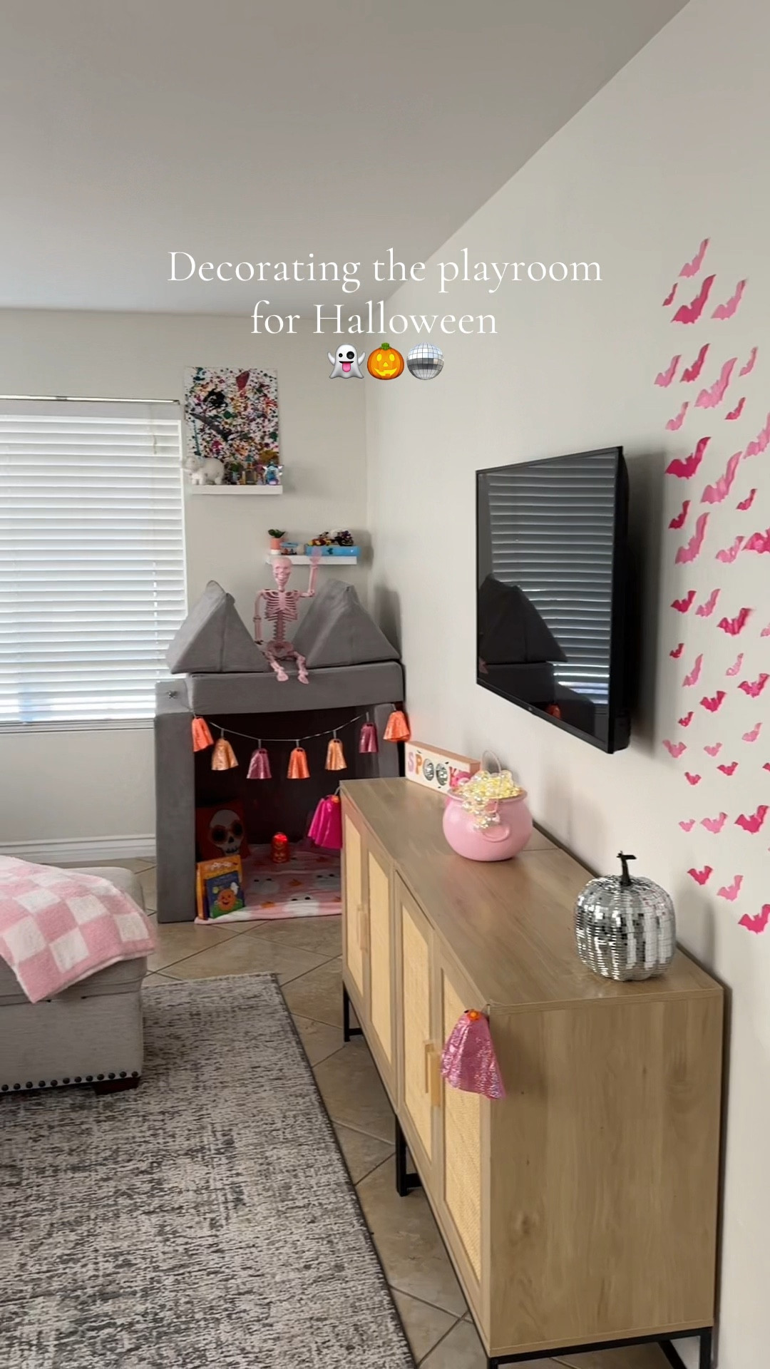Pink and orange Halloween for the girls’ playroom this year 👻🧡🩷🪩

#LTKSeasonal #LTKFindsUnder50 #LTKHome