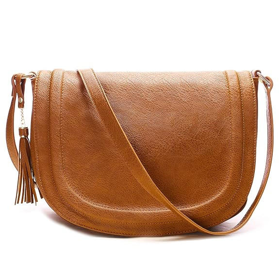 Crossbody Bags for Women, Shoulder Handbags for Women Waterproof Multi Pocket Tote Purse Handbag | Amazon (US)
