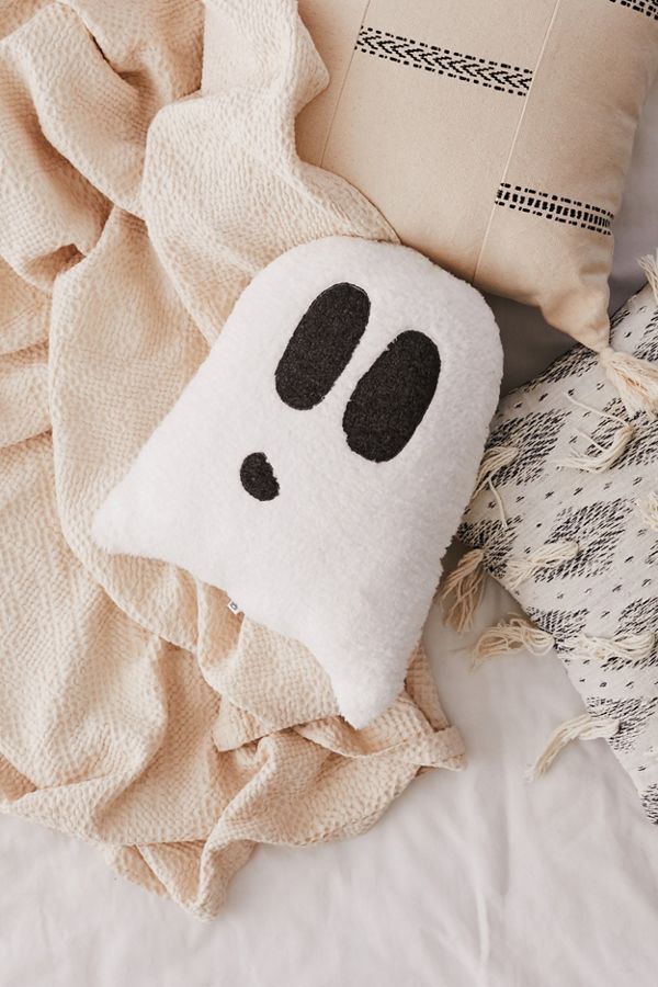 Ghost Sherpa Pillow | Urban Outfitters (US and RoW)