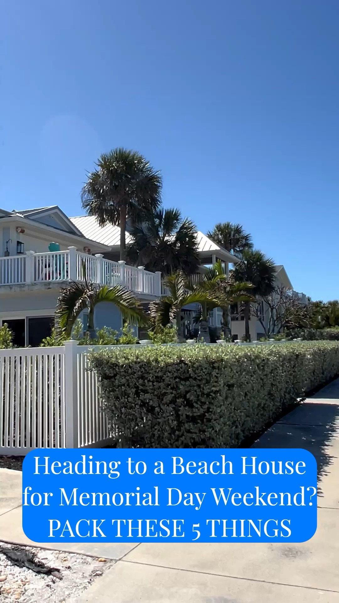 Heading to a Beach House for Memorial Day weekend? Pack these 5 things!


Tote, Sunglasses, Straw Hat, Sandals, Denim Dress

#LTKSeasonal #LTKOver40 #LTKxMadewell #LTKTravel #LTKgrwm #LTKootd #LTKMidsize #LTKSwim #LTKvlog