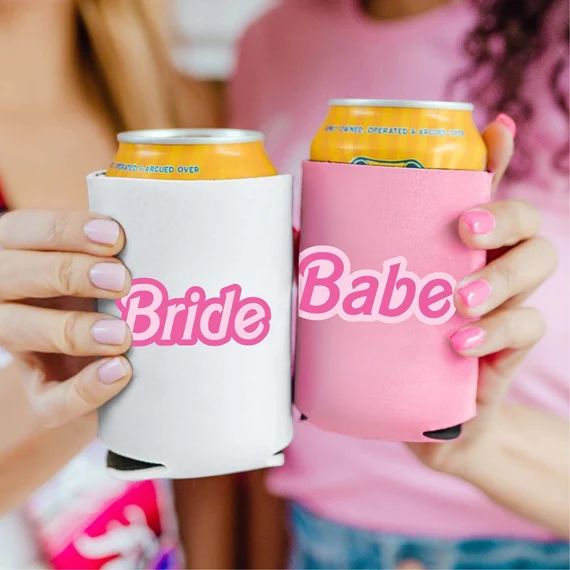 Let's Bach Party - Bride/Babe Can Coolers | Etsy (US)