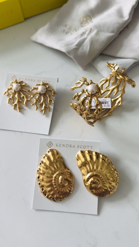 NEW GORGEOUS statement jewelry from Kendra Scott. This is from her new summer collectionn

#LTKGiftGuide #LTKOver40 #LTKVideo