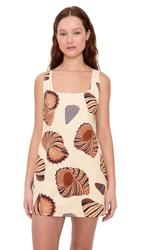 SIMONMILLER Women's Sahara Linen Mini Dress, Natural Shell, S | Amazon (US)