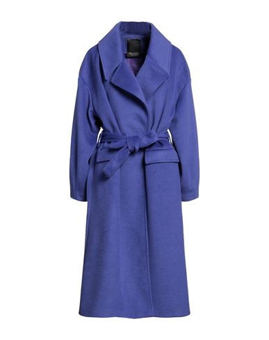 Yes London Woman Coat Purple Size 6 Polyester, Viscose | YOOX (US)