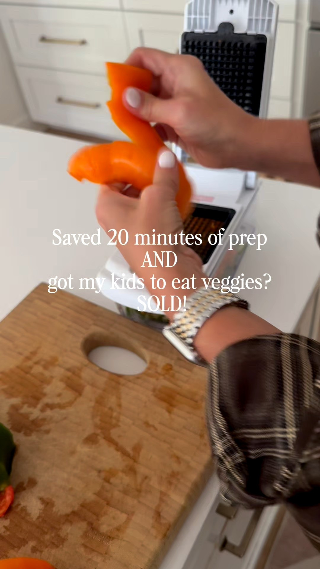 We’ve had this exact veggie chopper for over three years and still use it all the time. It saves so much prep time and the perfect little cubes make everything look straight out of a cooking show. Bonus: my kids actually eat the veggies when I use it (especially if they can scoop them up with a chip). We call this dip “Power Salad” but most people know it as Cowboy Caviar. I just toss in whatever’s in the fridge - usually red onion, tomatoes, bell peppers, cucumber, avocado, corn, black beans, jalapeños, cilantro, lime juice, and salt. So good every time.

#LTKGiftGuide #LTKHome