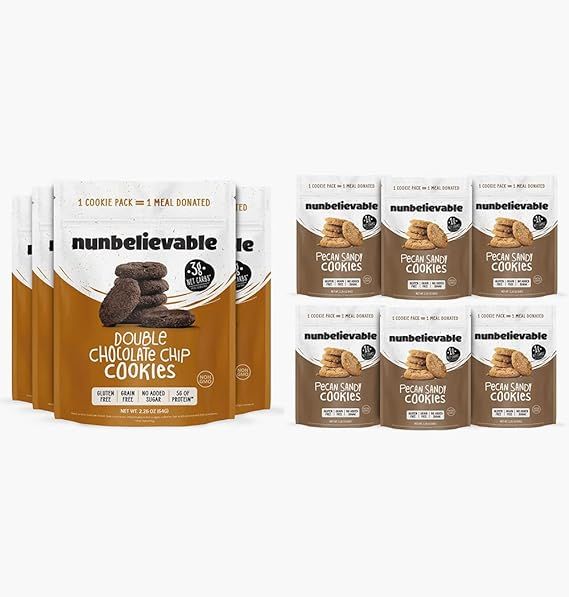 Combination 4-6pk Double Chocolate + Pecan Sandy | Amazon (US)