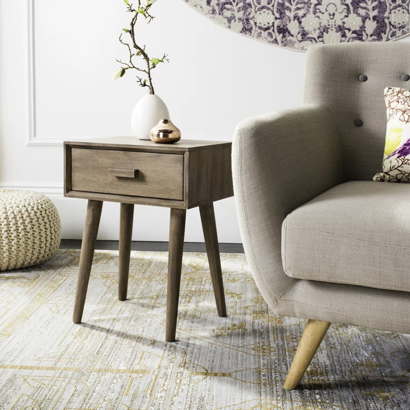 Orion End Table with Storage | Wayfair North America