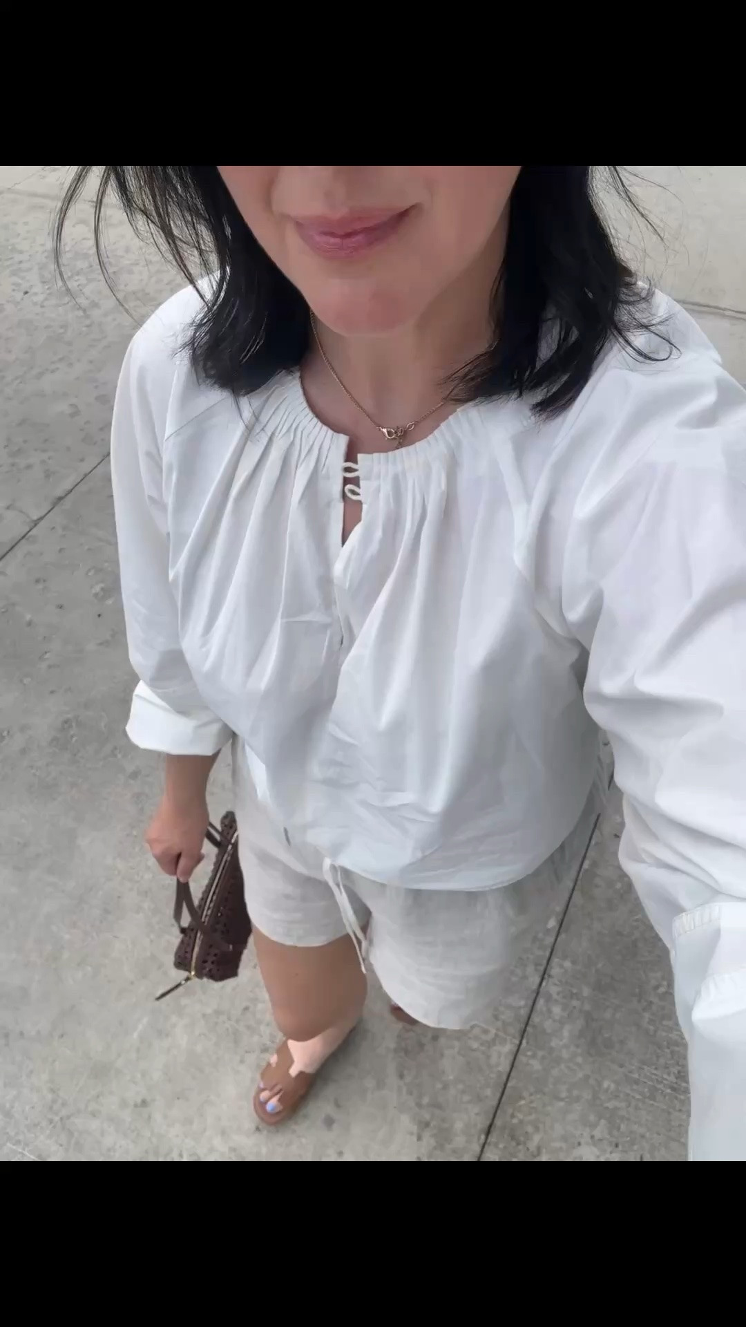 Gemma hates a yapping bird 🥹 *yuck!* my outfit is so chic and I’m obsessed with this top rn! I’m in the large of each.