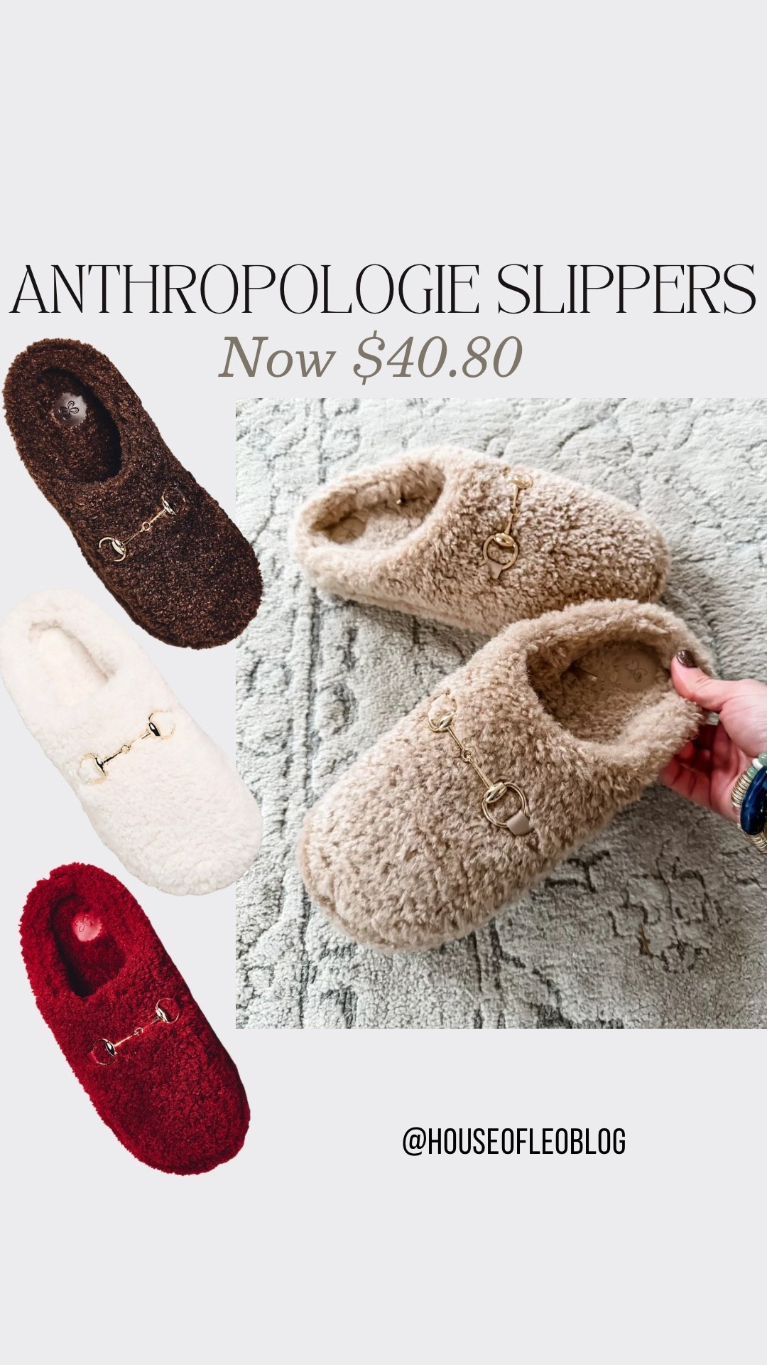 Slippers TTS, gifts under $50, Anthropologie gifts 

#LTKFindsUnder50 #LTKGiftGuide #LTKSaleAlert
