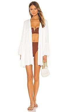 Tularosa Zoelle Robe in Ivory from Revolve.com | Revolve Clothing (Global)