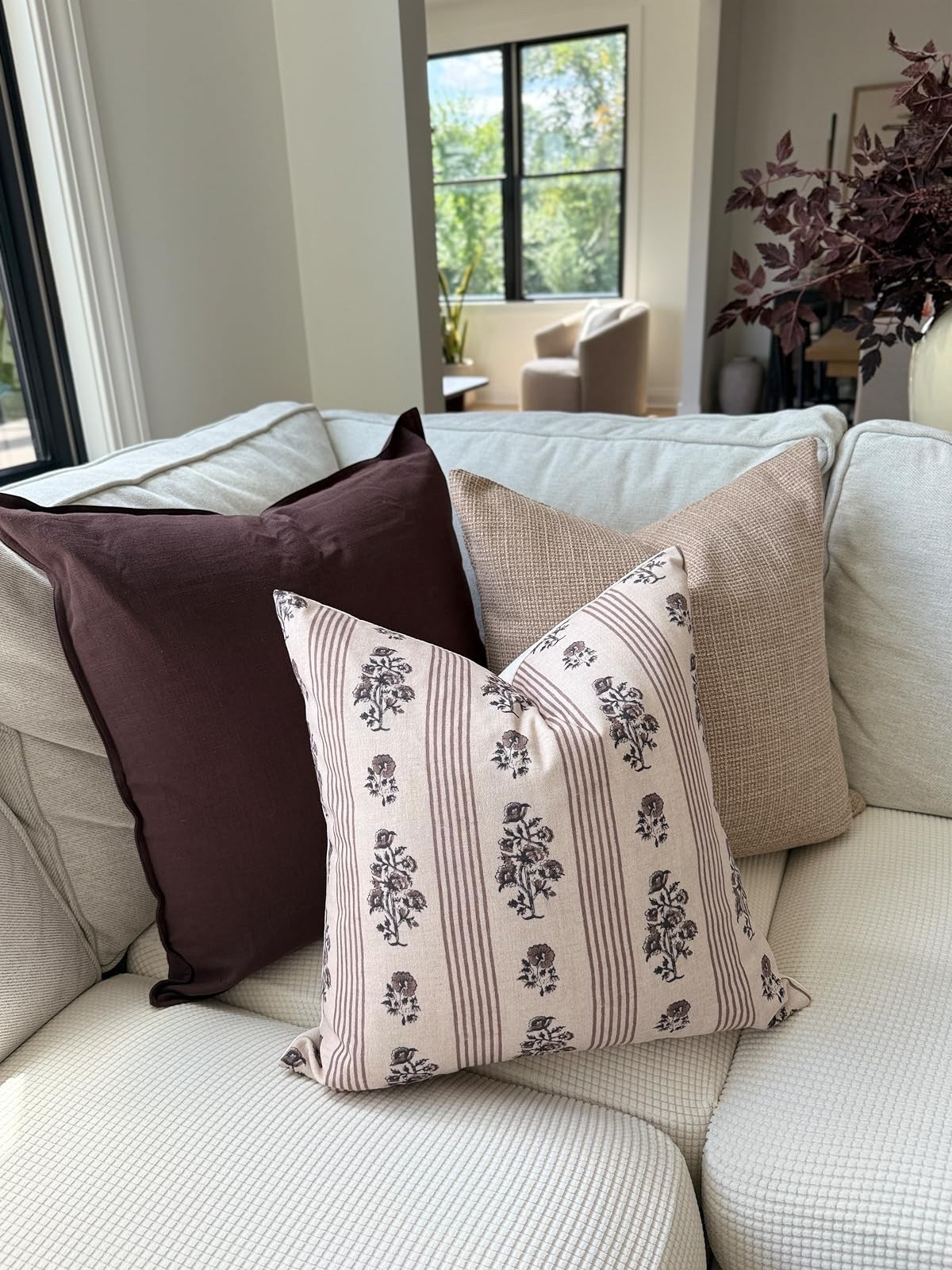 Updated my couch with these chic pillow covers for a fresh look. Perfect for fall! #homedecor #fallvibes

#LTKSeasonal #LTKHome